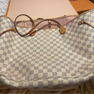 Louis Vuitton Neverfull GM, matching LV Clemence wallet